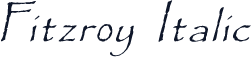 Fitzroy Italic