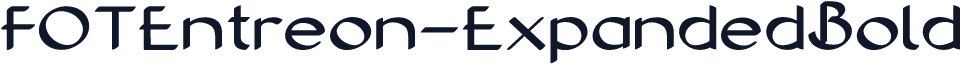 FOTEntreon-ExpandedBold