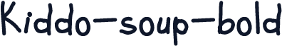 Kiddo-soup-bold