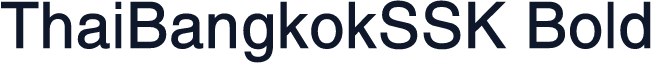 ThaiBangkokSSK Bold