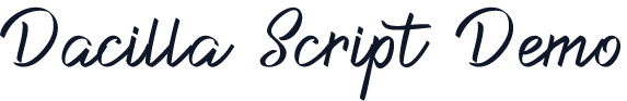 Dacilla Script Demo