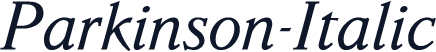 Parkinson-Italic