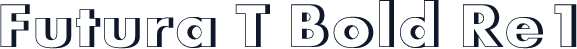 Futura T Bold Re1