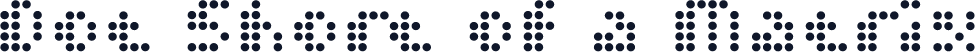 Dot Short of a Matrix