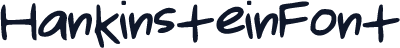 HankinsteinFont