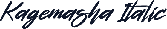 Kagemasha Italic