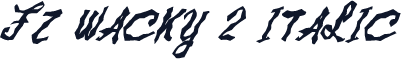 FZ WACKY 2 ITALIC