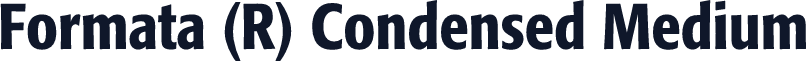 Formata (R) Condensed Medium