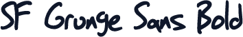 SF Grunge Sans Bold