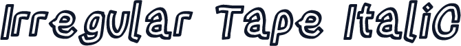 Irregular Tape Italic