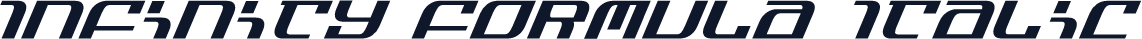 Infinity Formula Italic