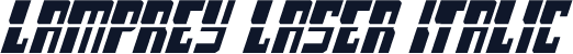 Lamprey Laser Italic