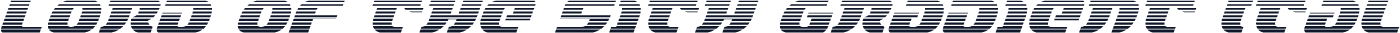 Lord of the Sith Gradient Ital