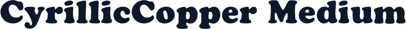 CyrillicCopper Medium