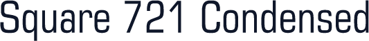 Square 721 Condensed