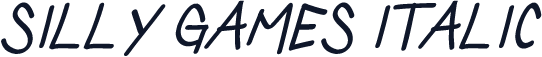 Silly Games Italic