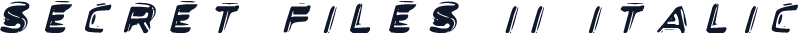 Secret Files II Italic