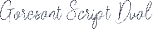 Goresant Script Dual