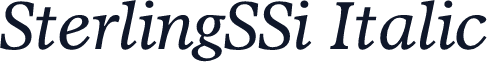 SterlingSSi Italic