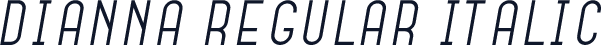 Dianna Regular Italic