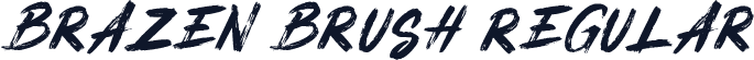 Brazen Brush Regular