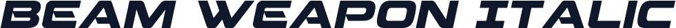 Beam Weapon Italic
