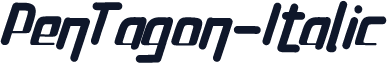 PenTagon-Italic
