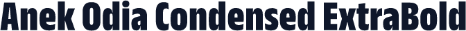 Anek Odia Condensed ExtraBold
