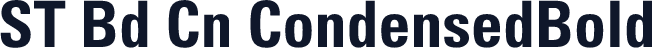 ST Bd Cn CondensedBold