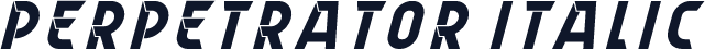 Perpetrator Italic