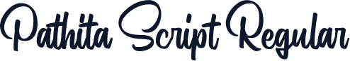 Pathita Script Regular