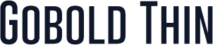 Gobold Thin