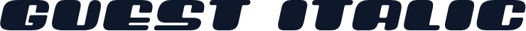 Guest Italic