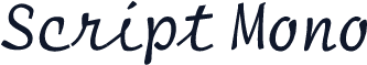 Script Mono