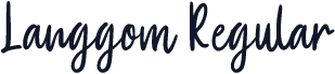 Langgom Regular