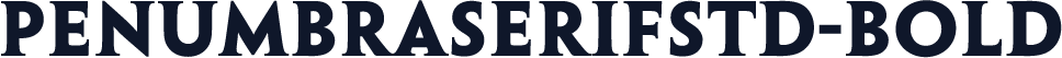 PenumbraSerifStd-Bold
