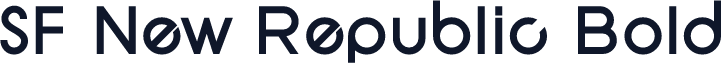 SF New Republic Bold