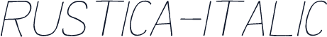 Rustica-Italic