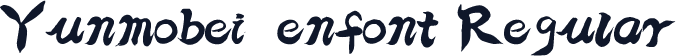 Yunmobei_enfont Regular