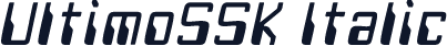 UltimoSSK Italic