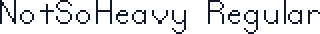 NotSoHeavy Regular