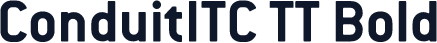ConduitITC TT Bold