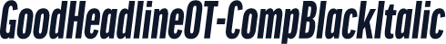 GoodHeadlineOT-CompBlackItalic