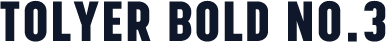 Tolyer Bold no.3