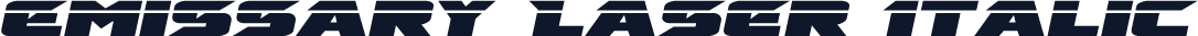 Emissary Laser Italic