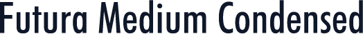 Futura Medium Condensed