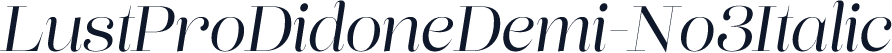LustProDidoneDemi-No3Italic