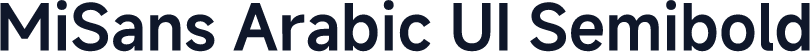 MiSans Arabic UI Semibold