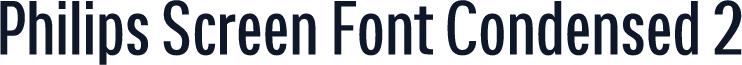 Philips Screen Font Condensed 2