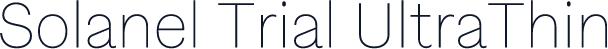 Solanel Trial UltraThin